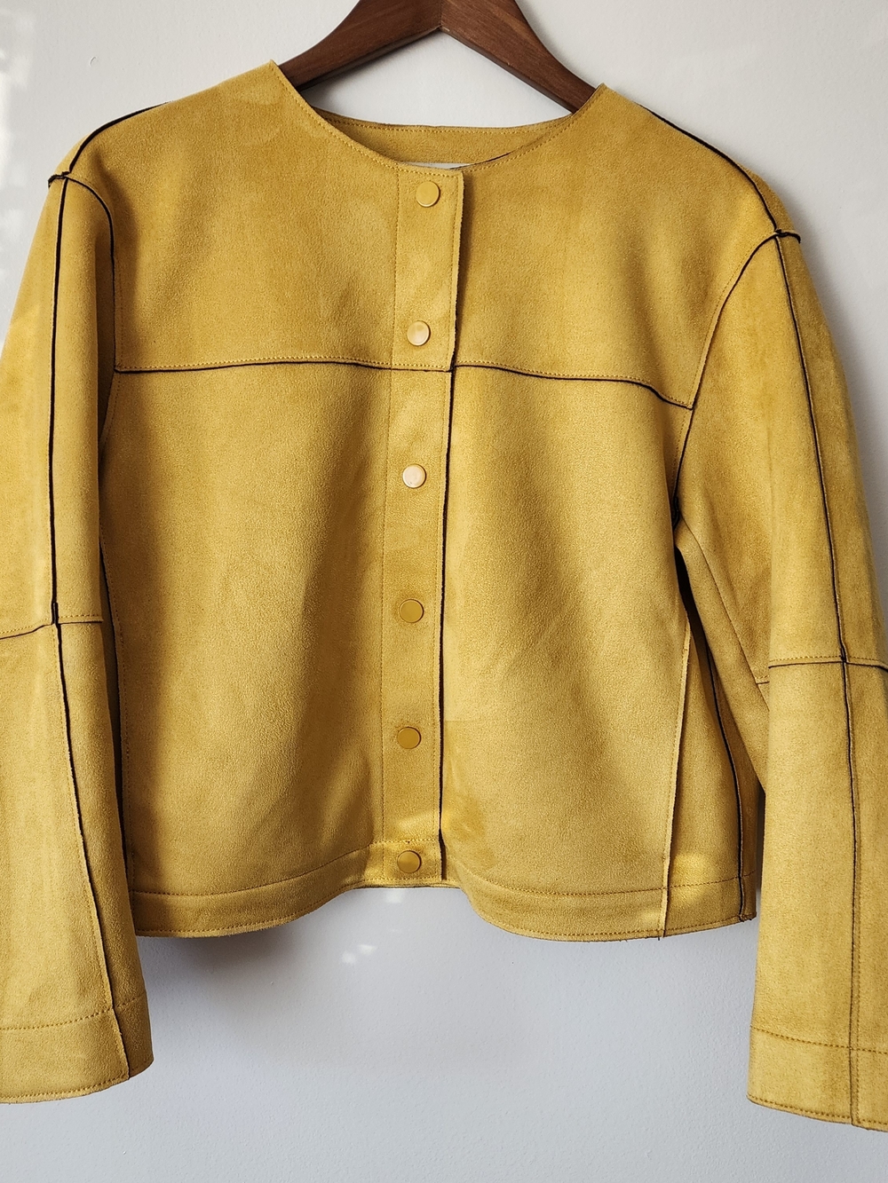 Zara Faux Suede Jacket